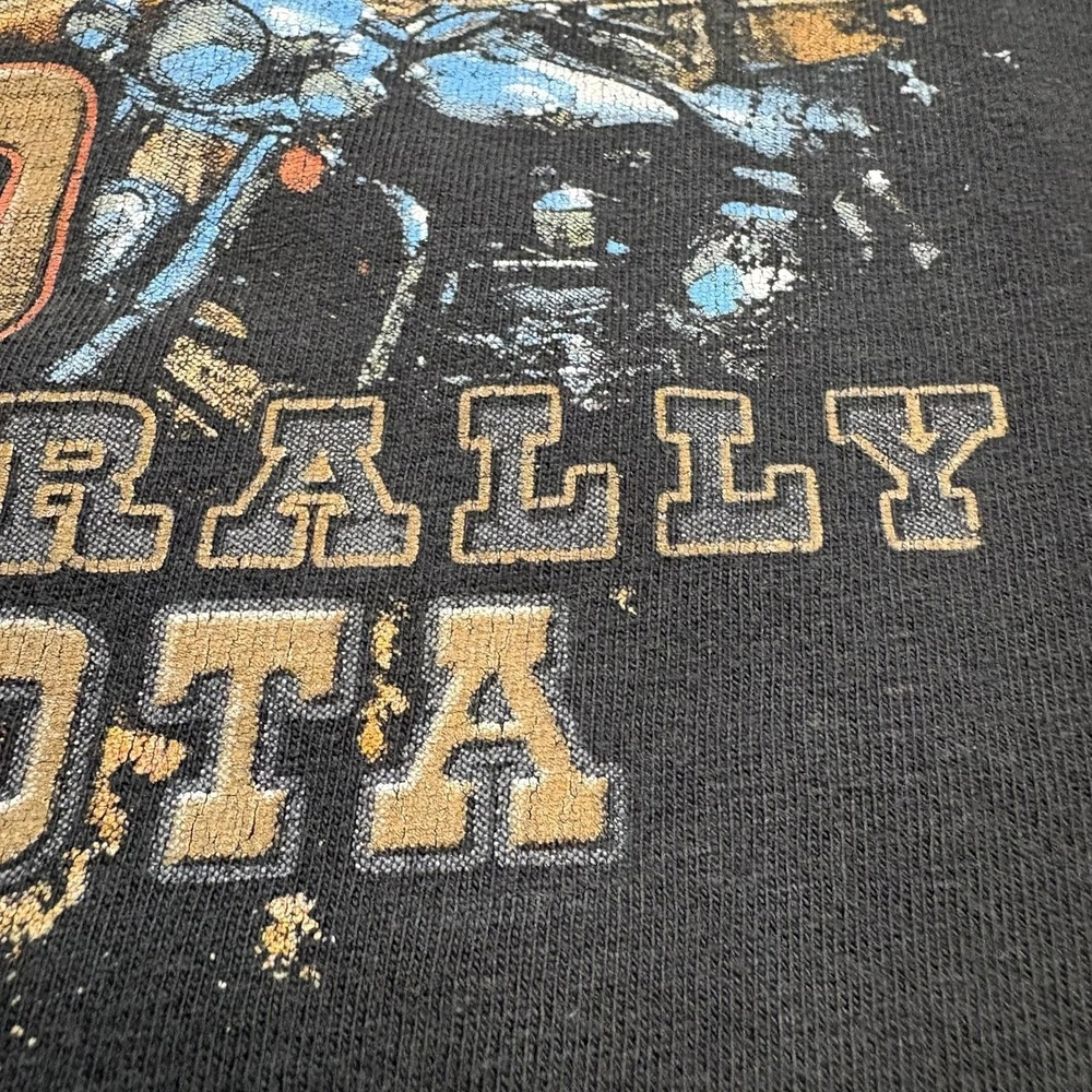 Vtg Harley-Davidson Shirt Mens Large‎ Black Deadwood Black Hills Rally 2006 SD - Picture 10 of 10